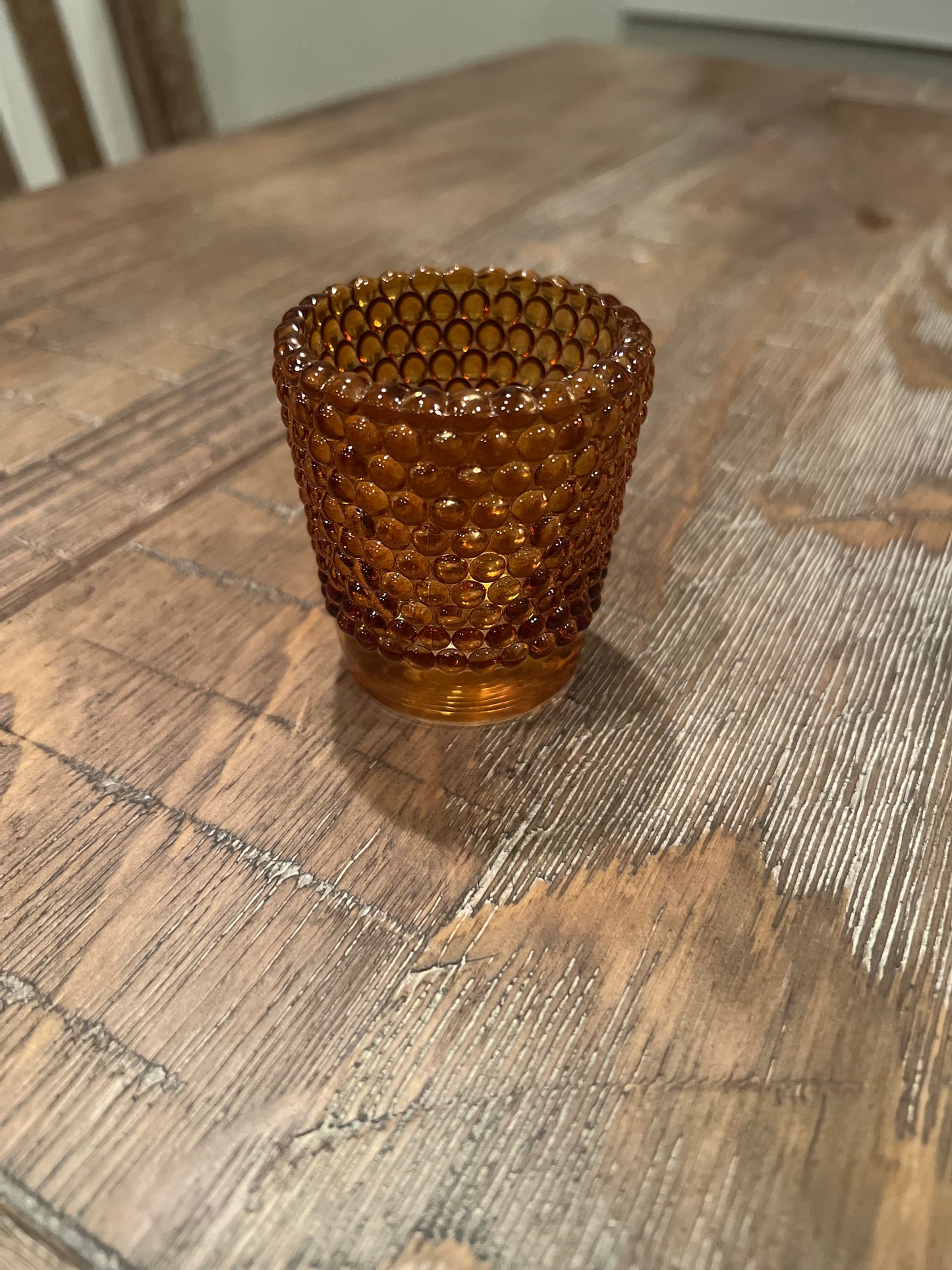 Small Amber Votive