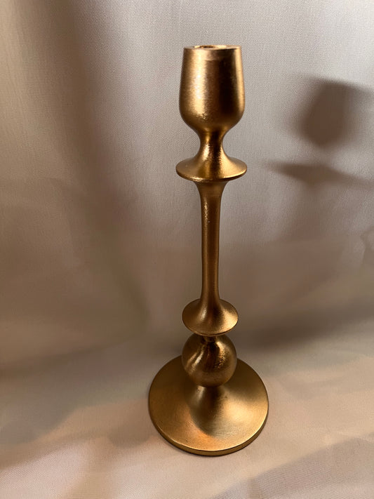 Gold Taper Candle Holder